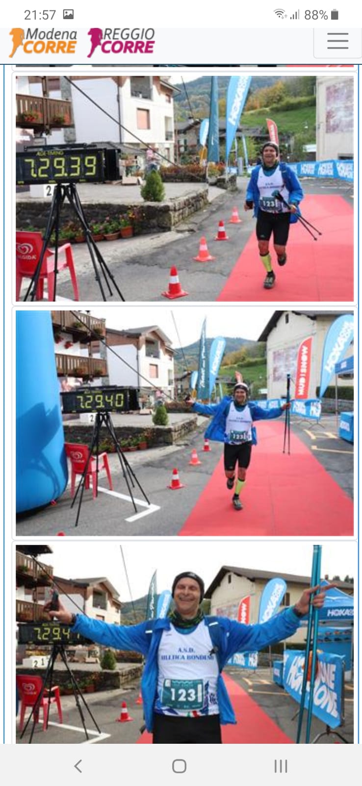 lago santo mountain race 2019 2